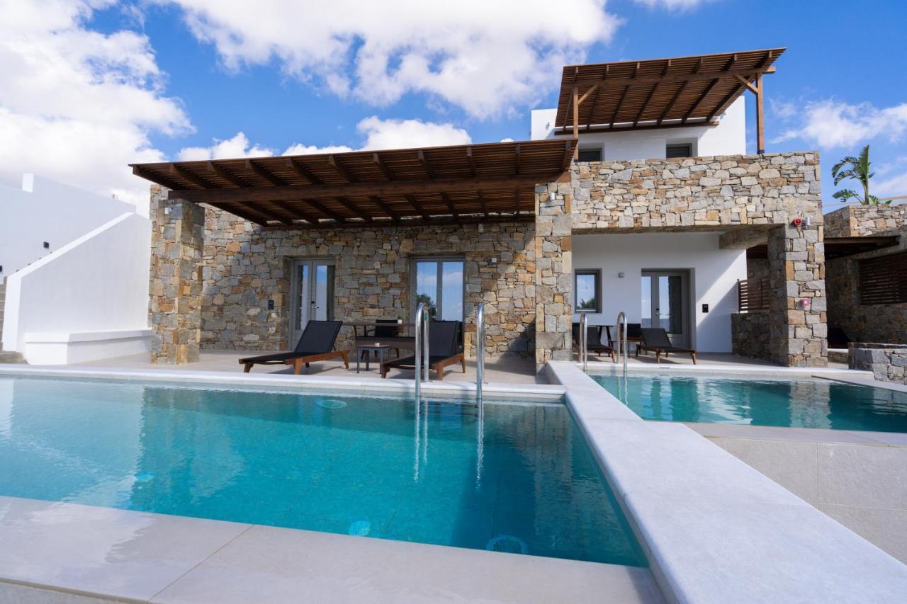 Kouros Blanc Resort & Suites Pounda Bagian luar foto