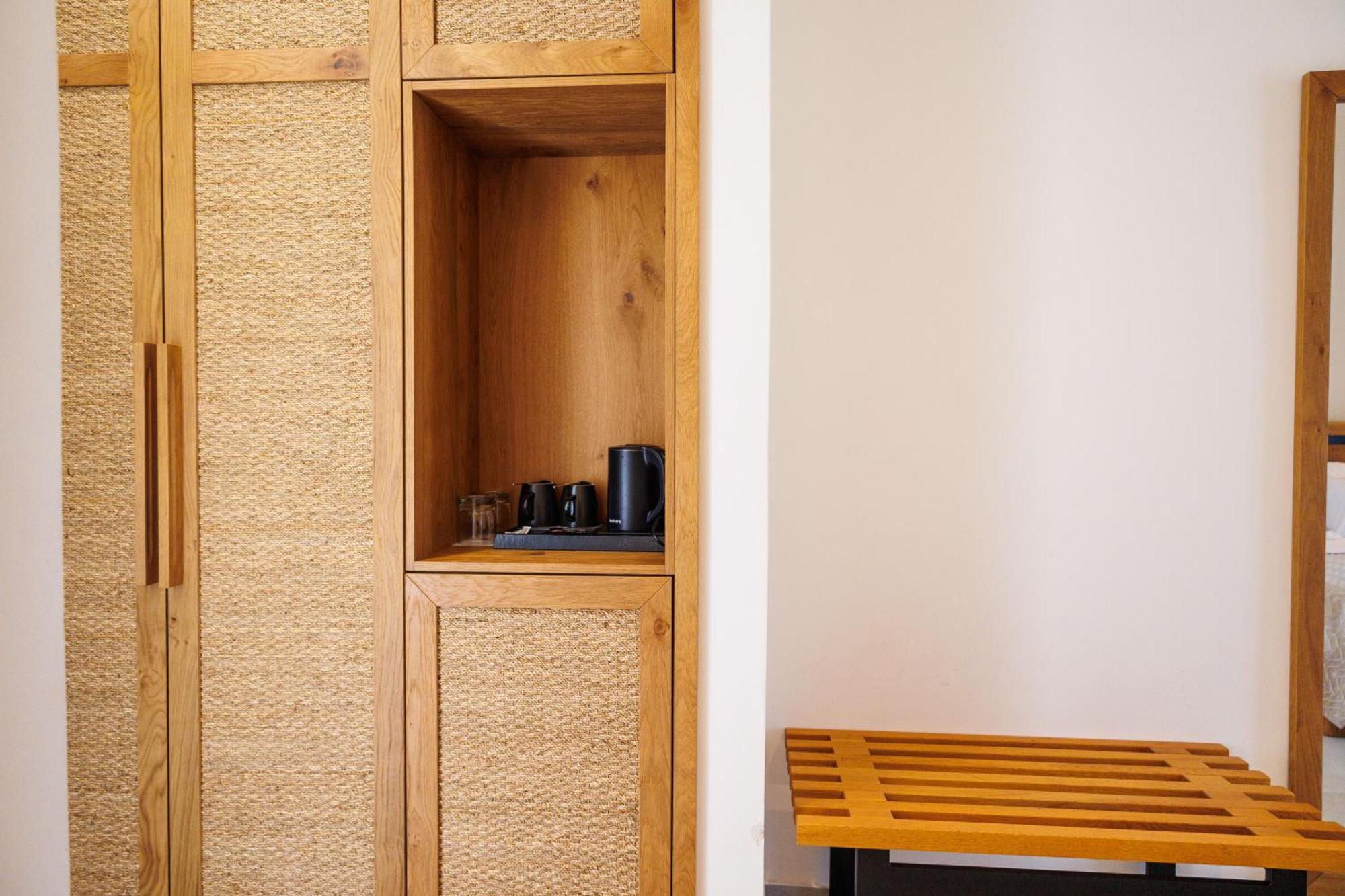 Kouros Blanc Resort & Suites Pounda Bagian luar foto